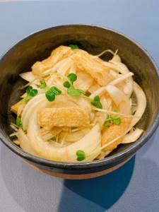 新たまねぎと油揚げのあえ物