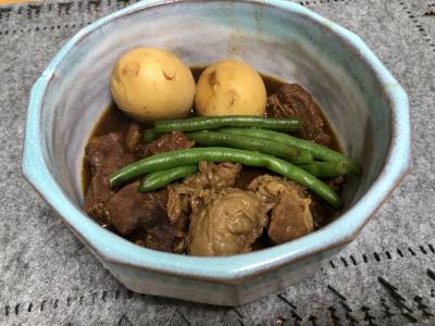 牛すじの煮込み