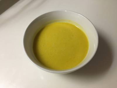 かぼちゃの豆乳スープ