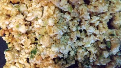 肉みそ レタス包み