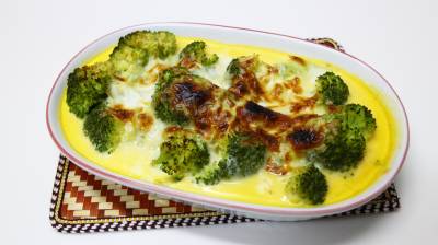 ブロッコリーのキッシュ風