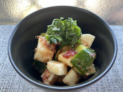 長芋の梅おかかあえ レシピ 村田 吉弘さん みんなのきょうの料理 おいしいレシピや献立を探そう