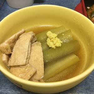 きゅうりとお揚げさんの冷やし鉢