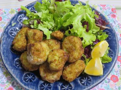 そら豆のコロッケ