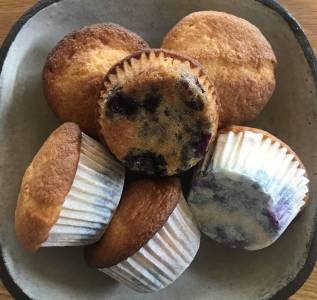 ベリーのマフィン