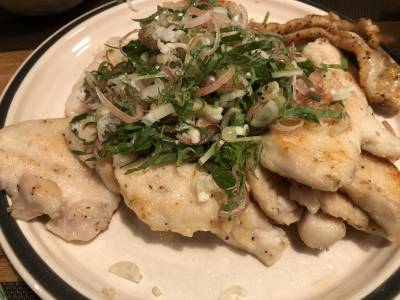 鶏むね肉のさっぱり焼き