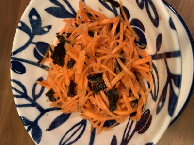 にんじんの梅のりあえ