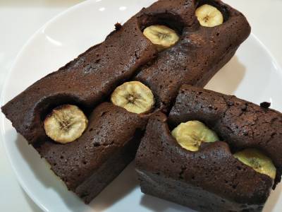 バナナたっぷりブラウニー