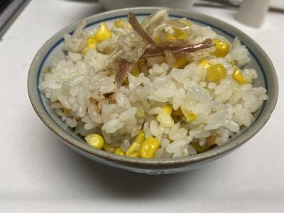 とうもろこしご飯