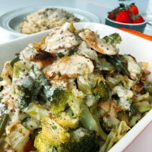 チキンのホットサラダ