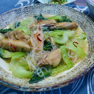 手羽先と春雨のサッと煮