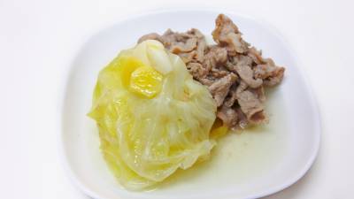 キャベツと豚肉のあっさり煮