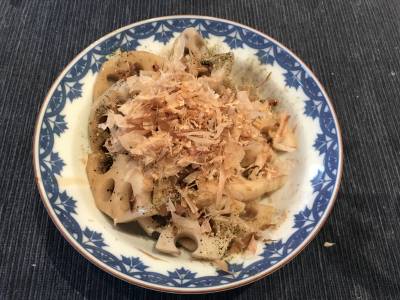 厚切りれんこんのきんぴら