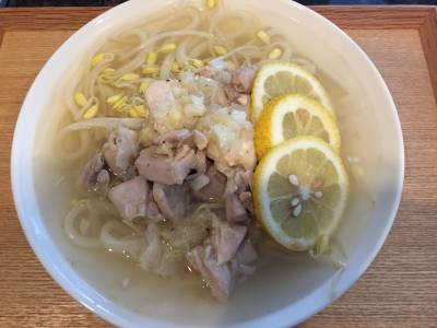 肉そぼろもやしうどん