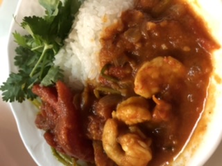 トマトとえびの夏カレー