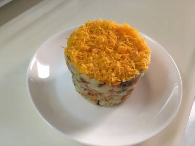 春にんじんのポテトケーキ