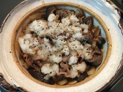 みぞれすき焼き