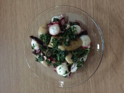 たこのエスカルゴ風