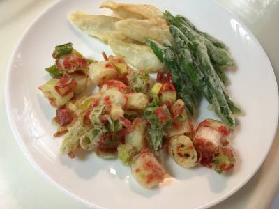 ねぎのかき揚げ