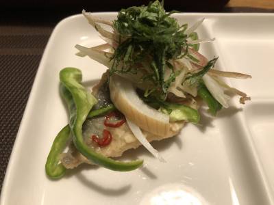 薬味たっぷり あじの南蛮漬け