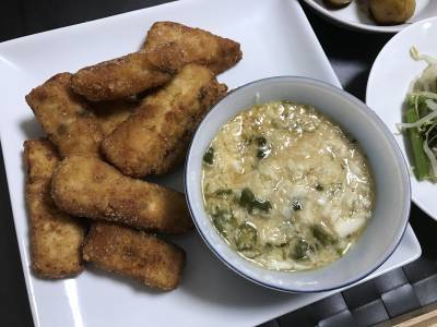 かじきの竜田揚げ