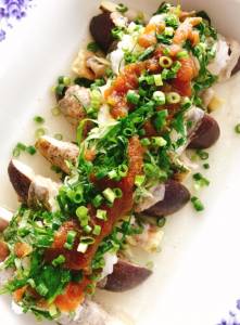 なすの肉巻きレンジ蒸し