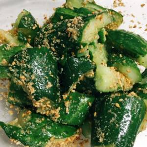 きゅうりのからし漬け