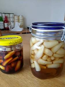 らっきょうの甘酢漬け