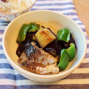 さば缶となすの南蛮ポン酢