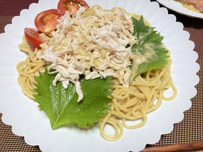 バンバンジーそうめん