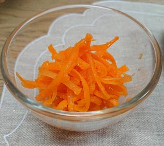 ダブル春にんじんサラダ