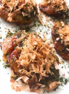 じゃがいもとベーコンのお好み焼き風