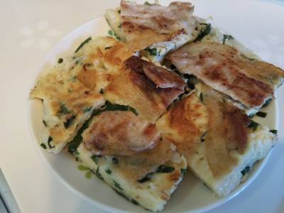 そうめんチヂミ