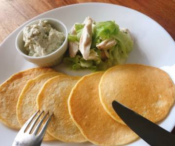 おから入りパンケーキ