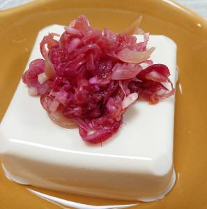 みょうがの梅あえ