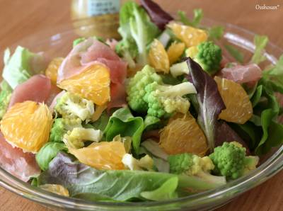 ロマネスコのはちみつマスタードサラダ