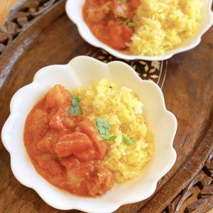 チキンのパプリカトマト煮