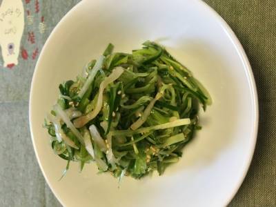 きゅうりとザーサイのあえもの