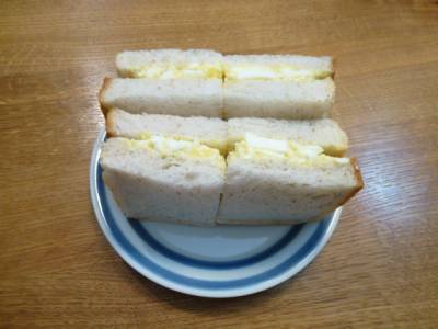 わさび卵サンド