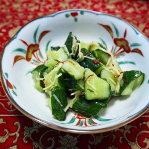 たたききゅうりの酢の物