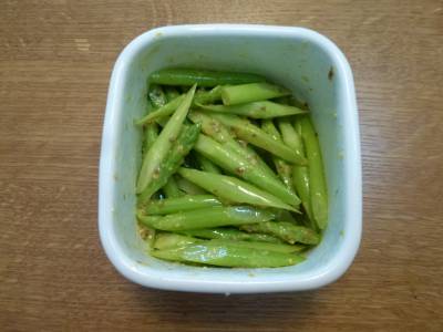 アスパラの粒マスタードサラダ