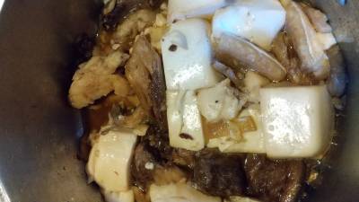 ぶりのアラ炊き