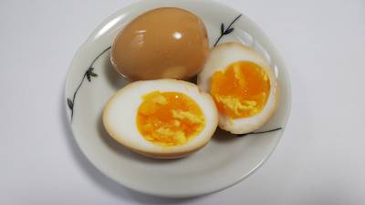 半熟 卵