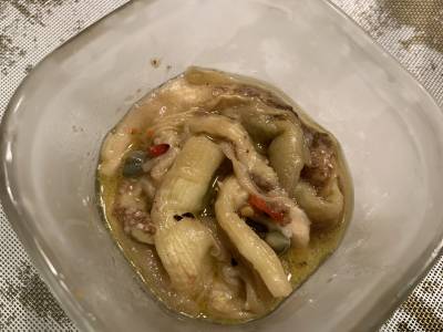 焼きなすのカポナータ シチリア風