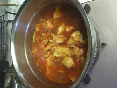 トマトとチキンの煮込み