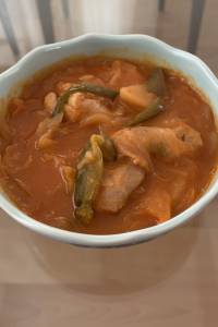 ピリ辛鶏じゃが