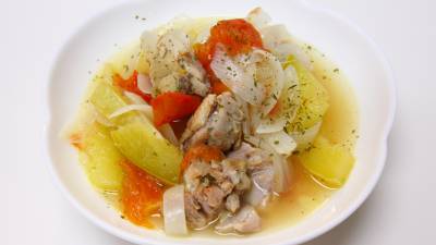 ズッキーニと鶏肉の煮物