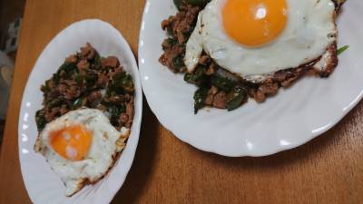 簡単ガパオライス