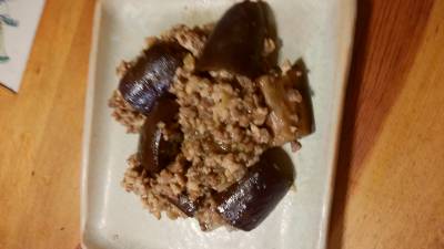 冷凍なすでマーボーなす