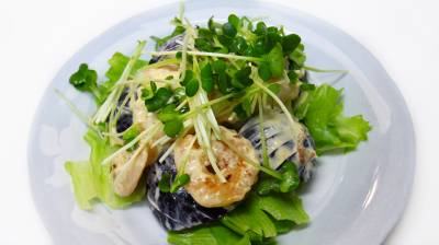 なすのえびマヨ